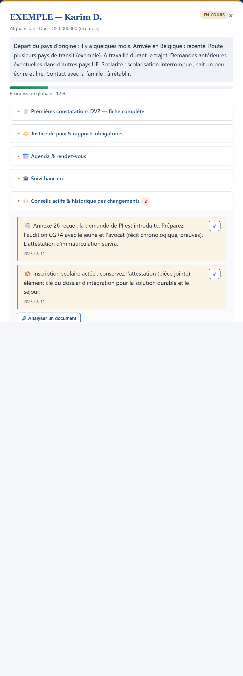 Dossier en détail