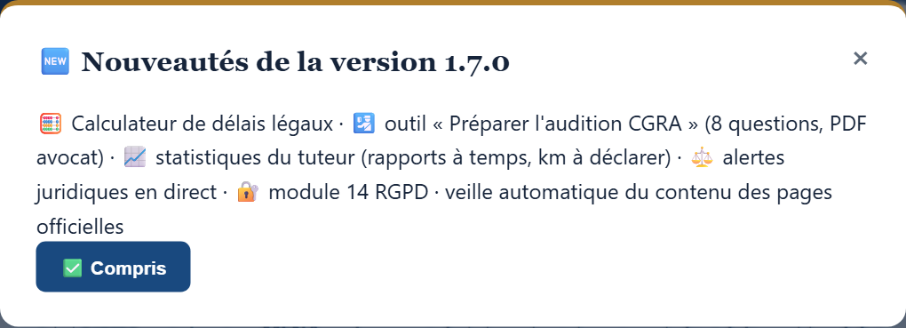 Notes de version