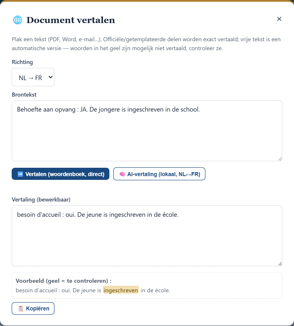 Vertaaltool