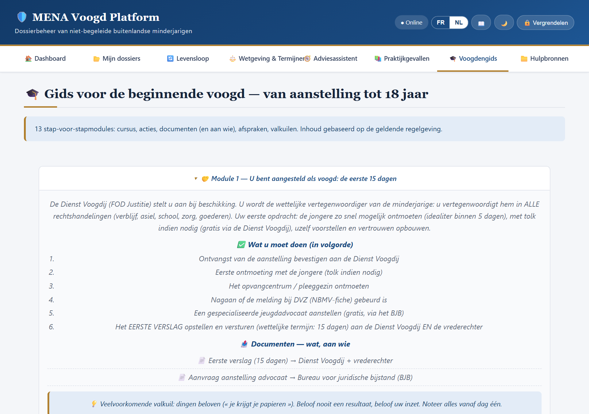 Voogdengids